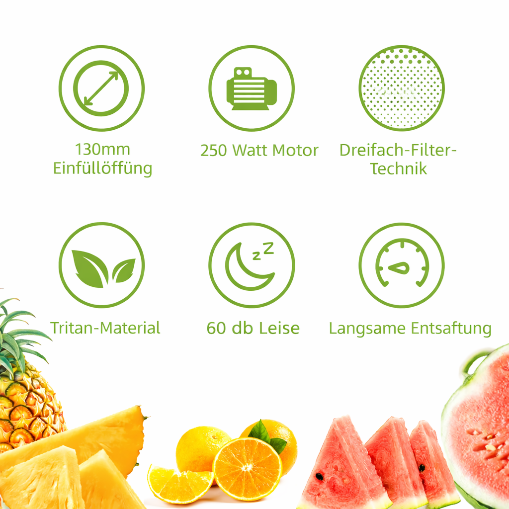 Greenvo Vital – Premium Slow Juicer