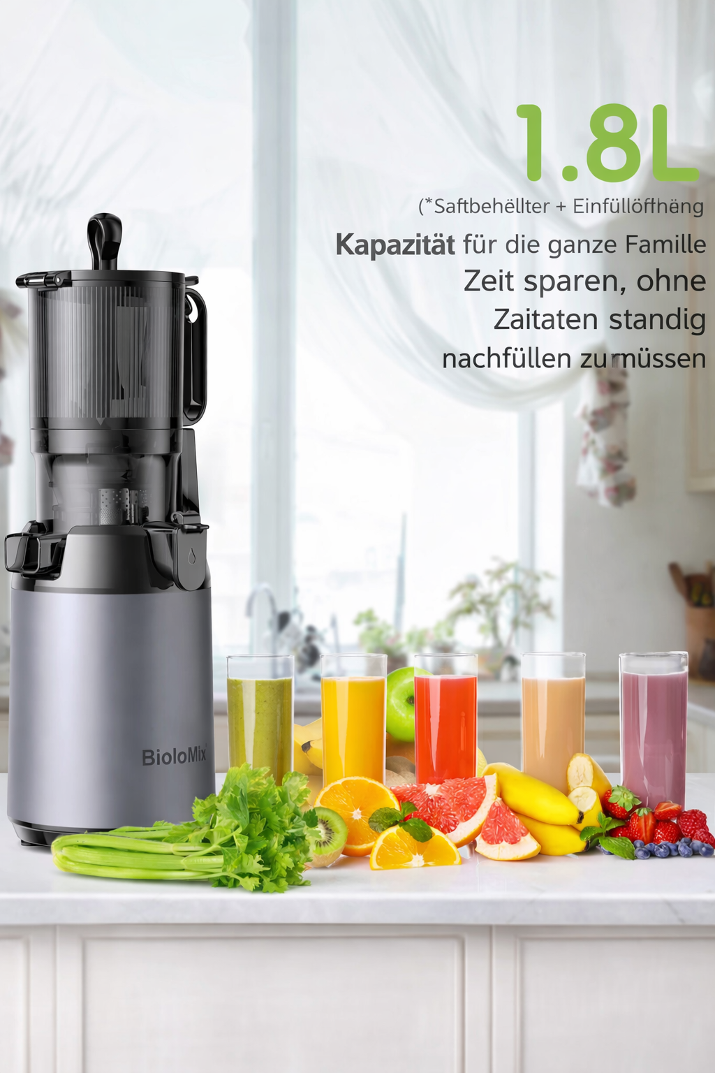 Greenvo Vital – Premium Slow Juicer
